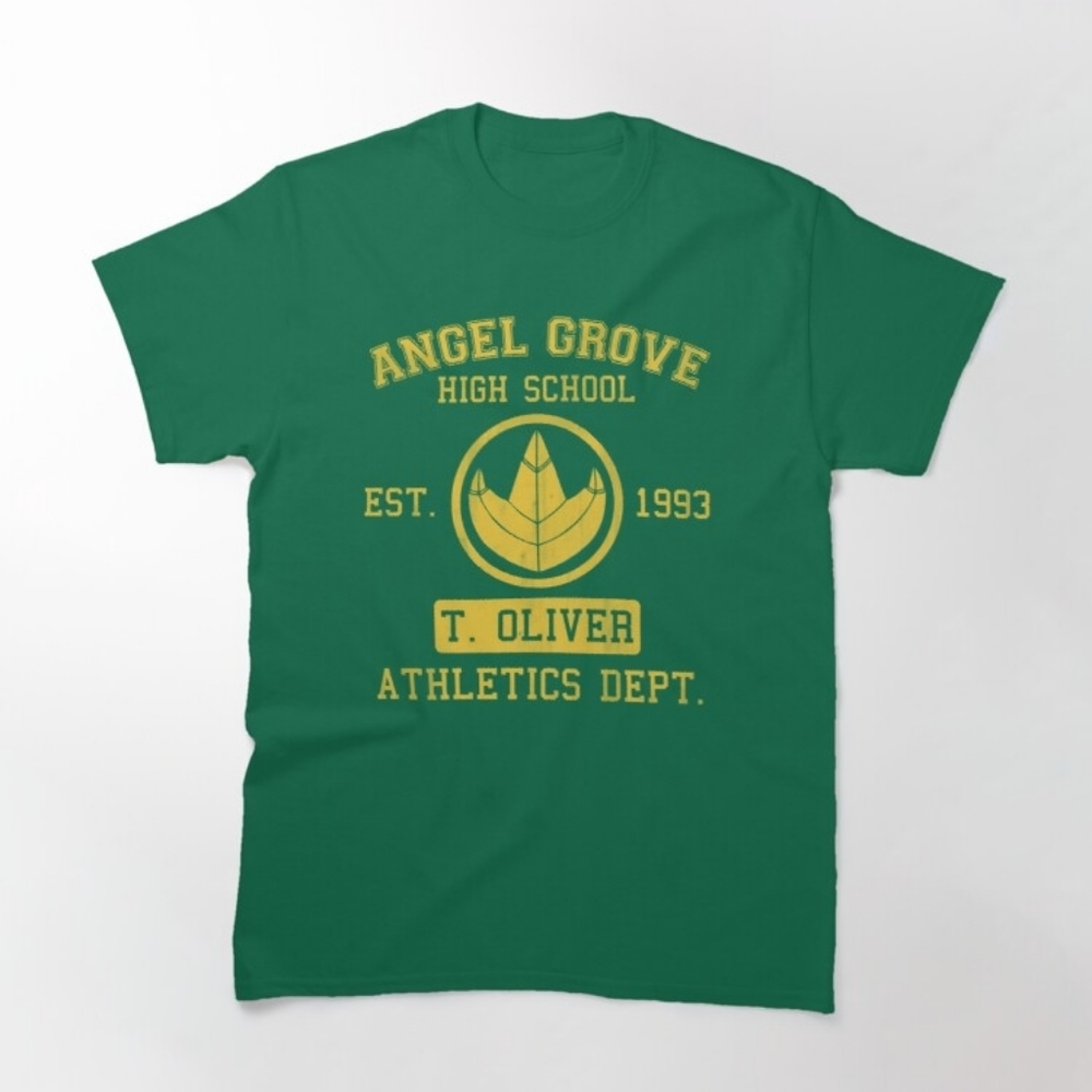 Mighty Morphin Power Rangers  HS 90s  Tee